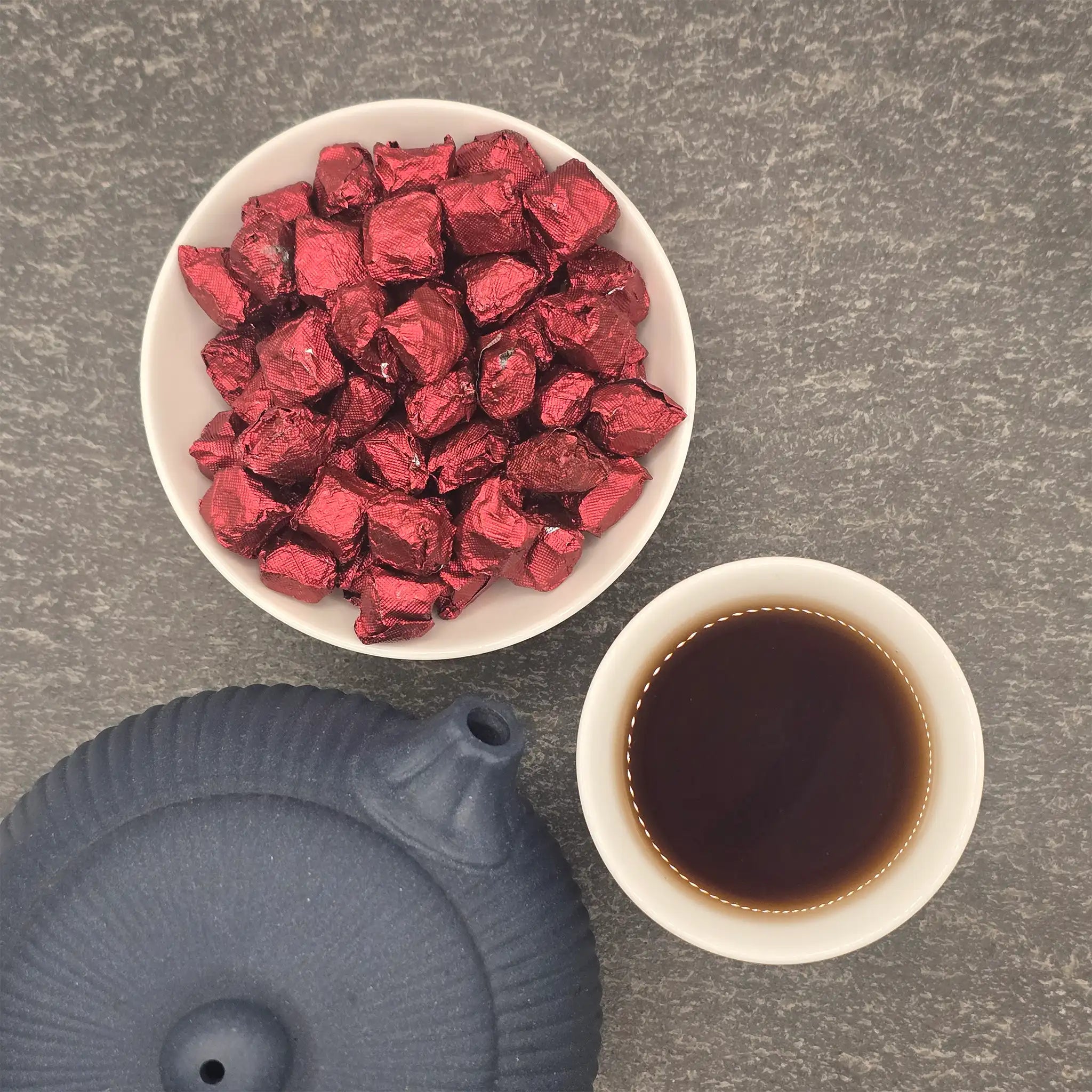Aged Puer and Chen Pi Cha Gao Tea Resin