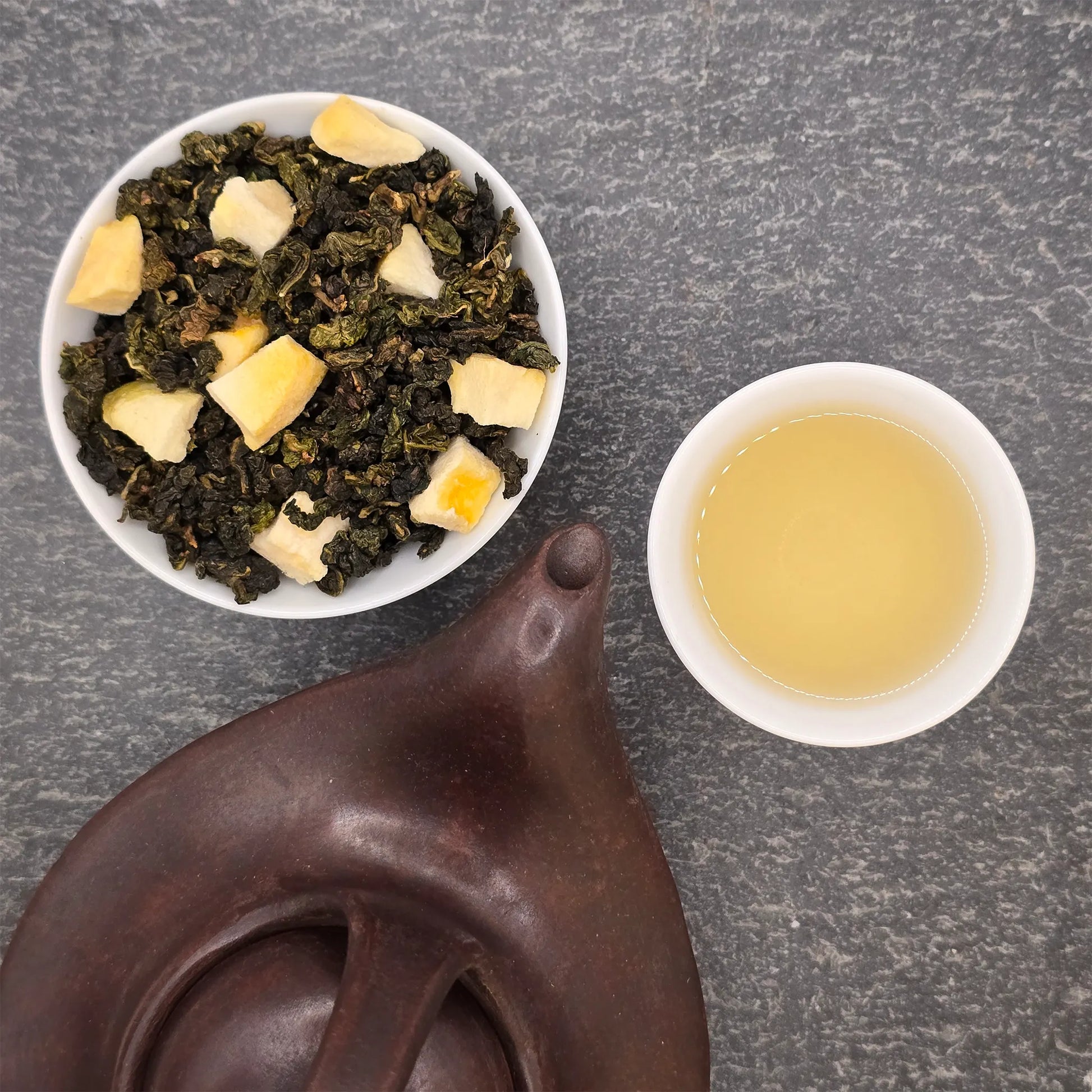Buy Peach Oolong Tea with Freeze-Dried Peach