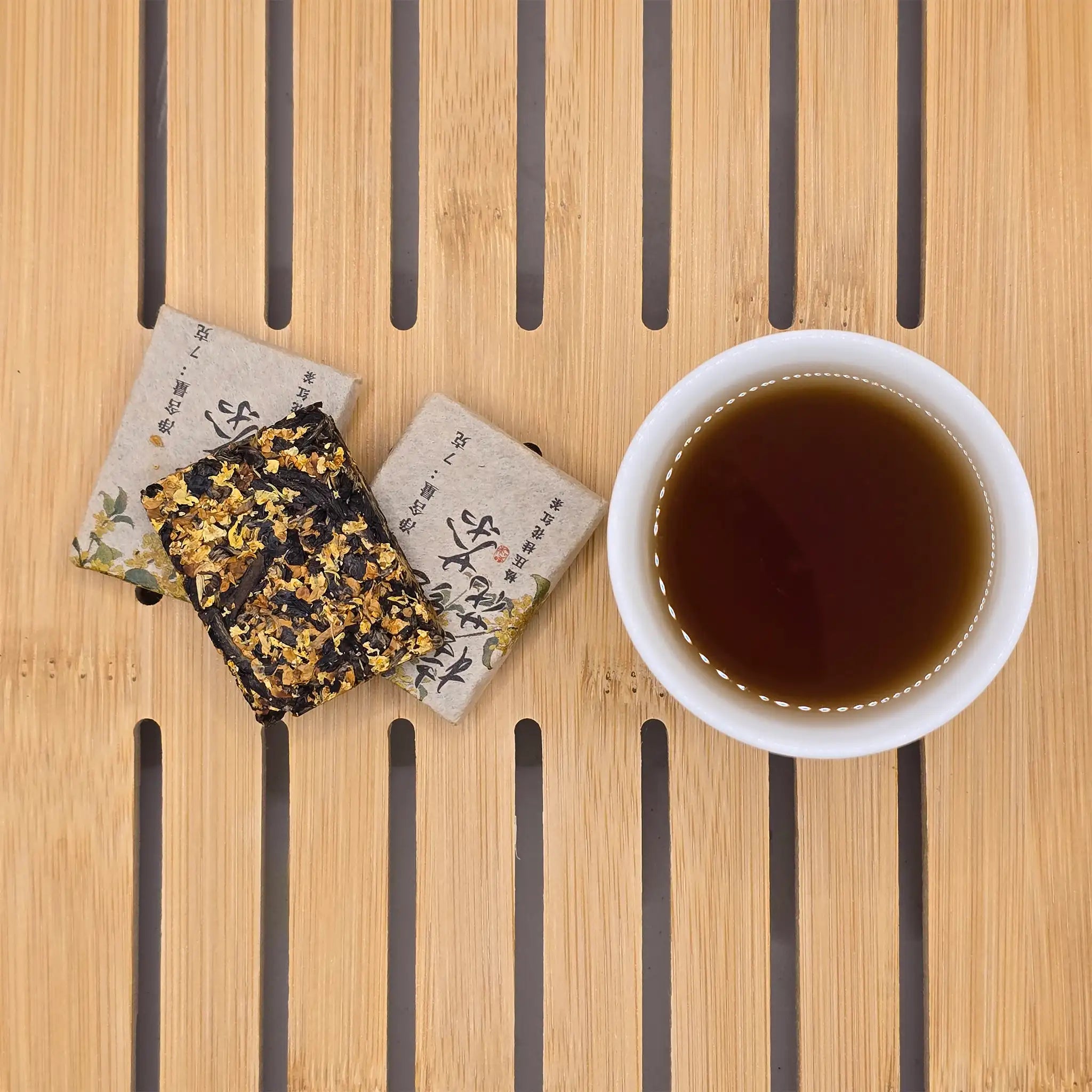 Chinese Osmanthus Flower Black Tea Bars