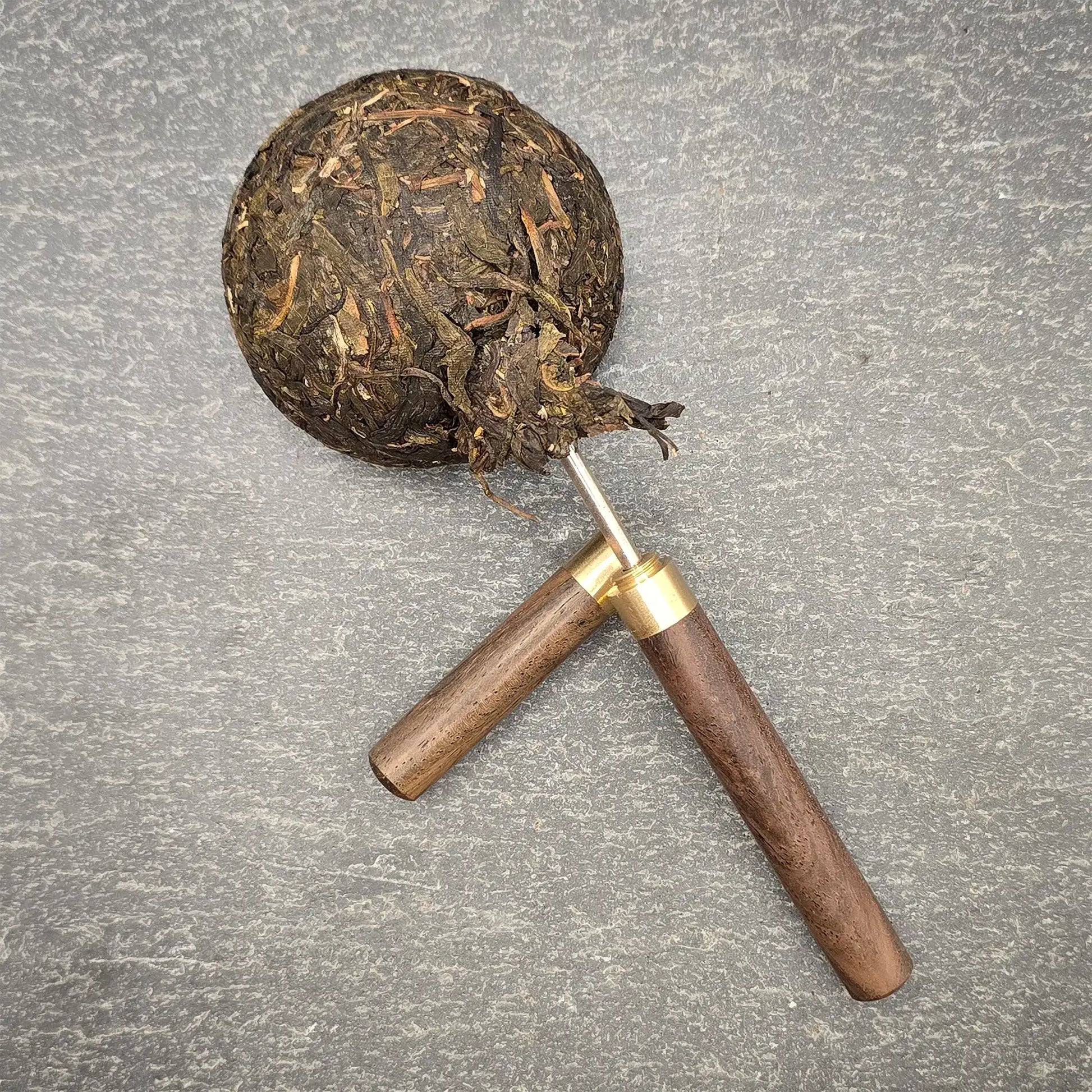 Traditional Puer Tea Needle with wooden handle