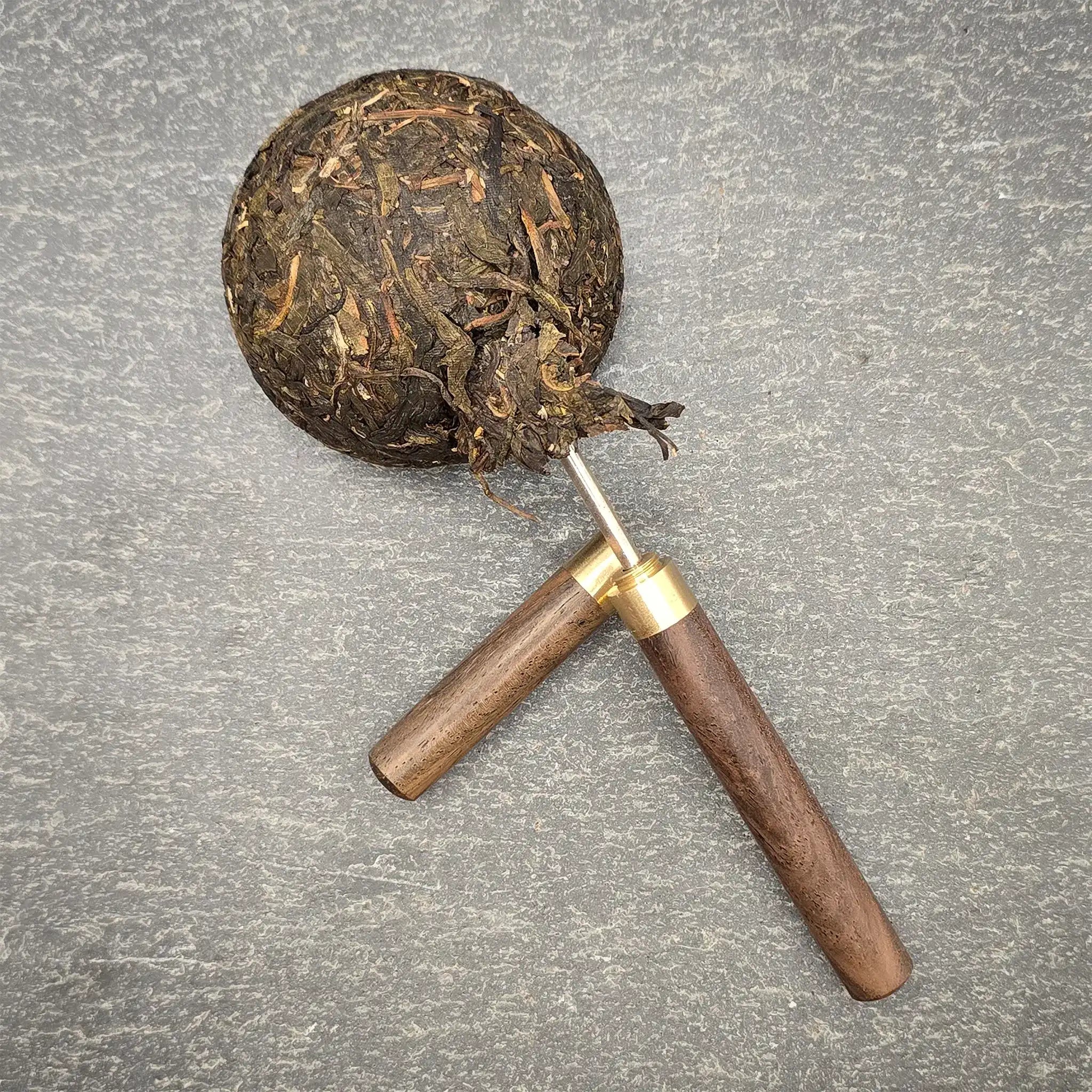 Traditional Puer Tea Needle with wooden handle
