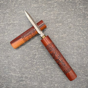 Engraved Wooden Puer Tea Needle