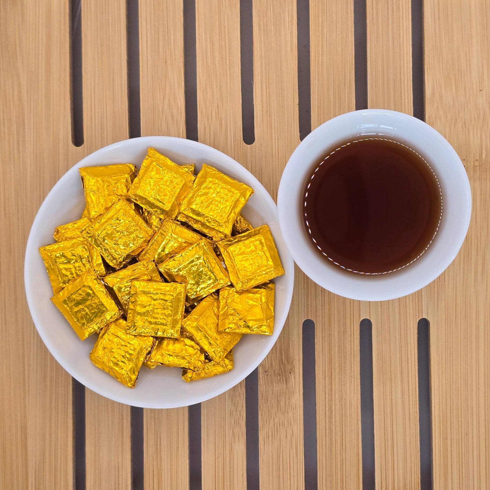 Fuzi Aged Yunnan Shu Puer 1g Ripe Pu - erh Cha Gao Tea - Great Tea!