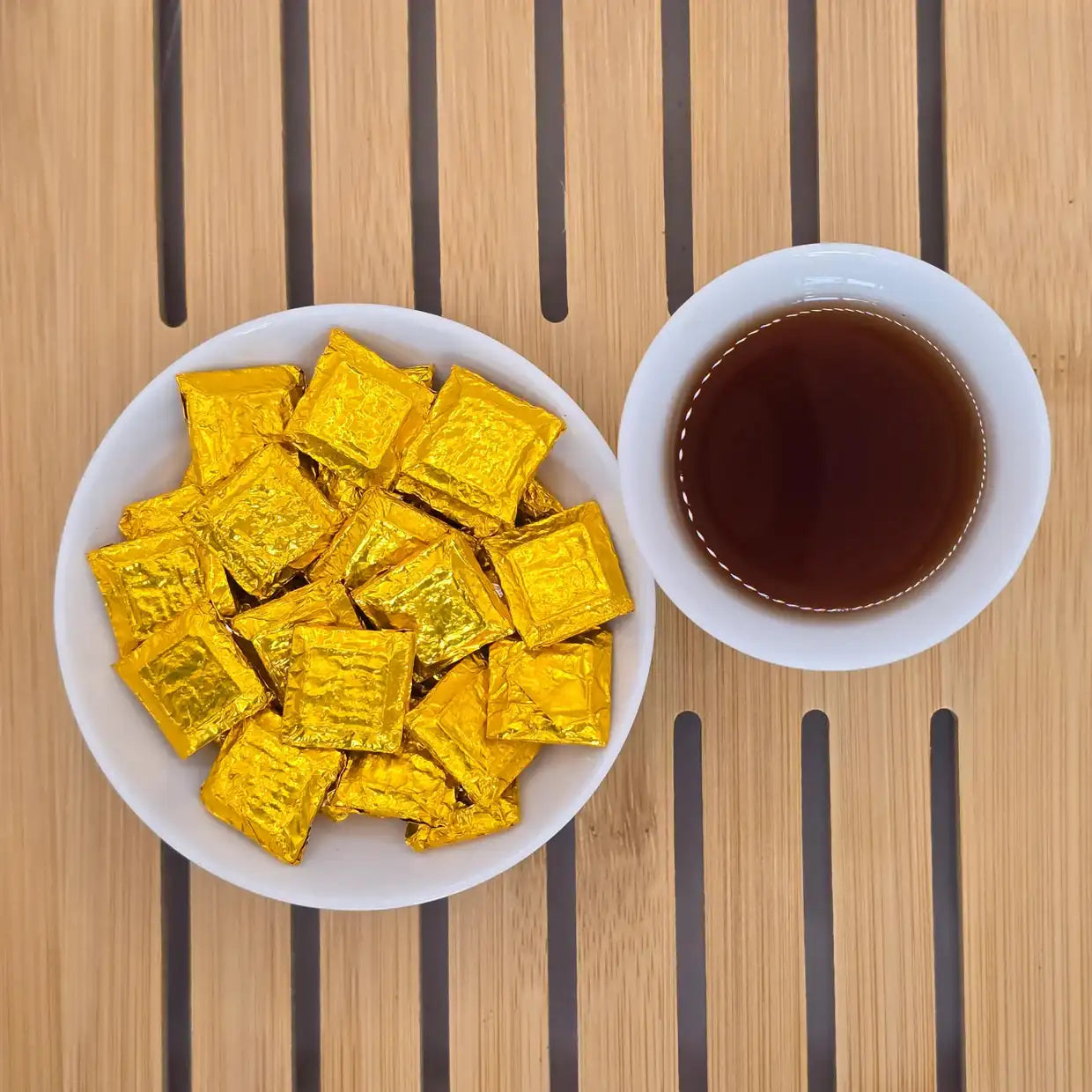 Fuzi Aged Yunnan Shu Puer 1g Ripe Puer Cha Gao Tea