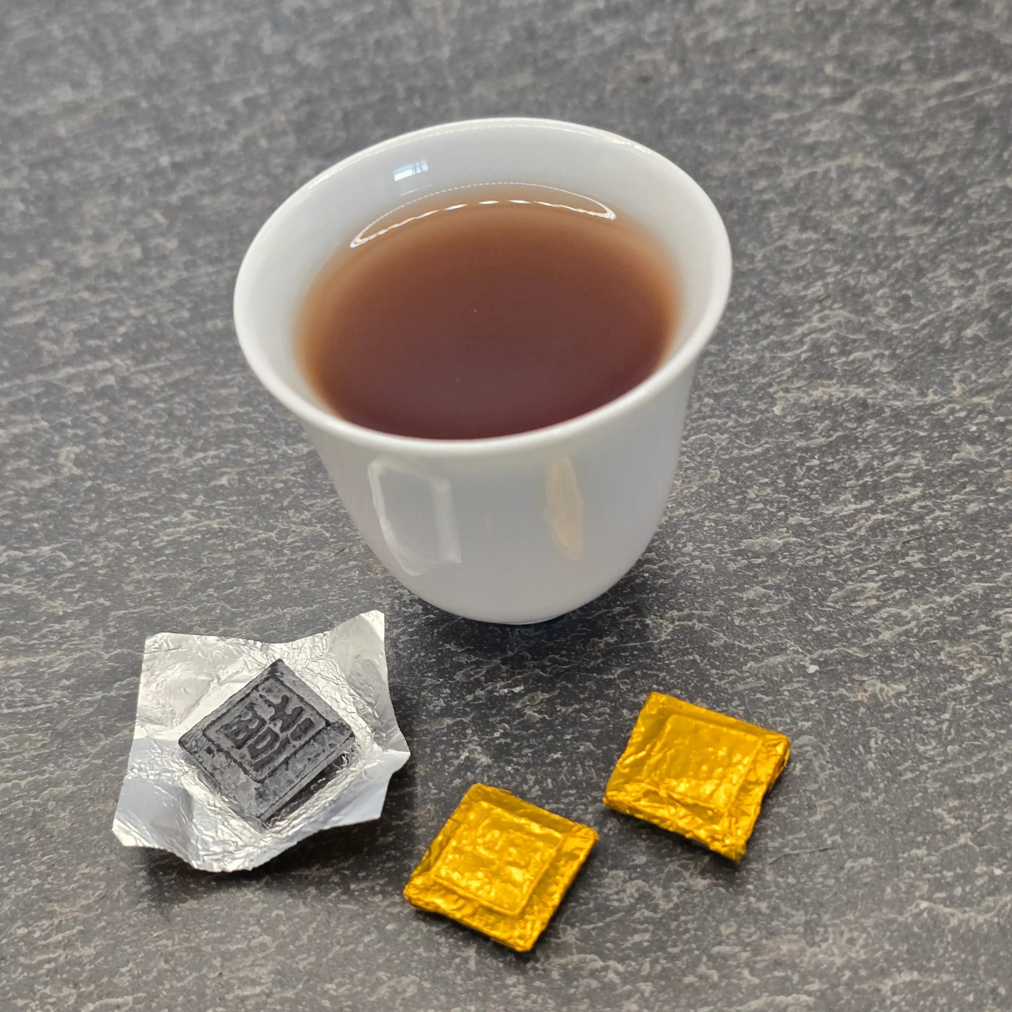 Fuzi Aged Yunnan Shu Puer 1g Ripe Puer Cha Gao Tea - Great Tea!
