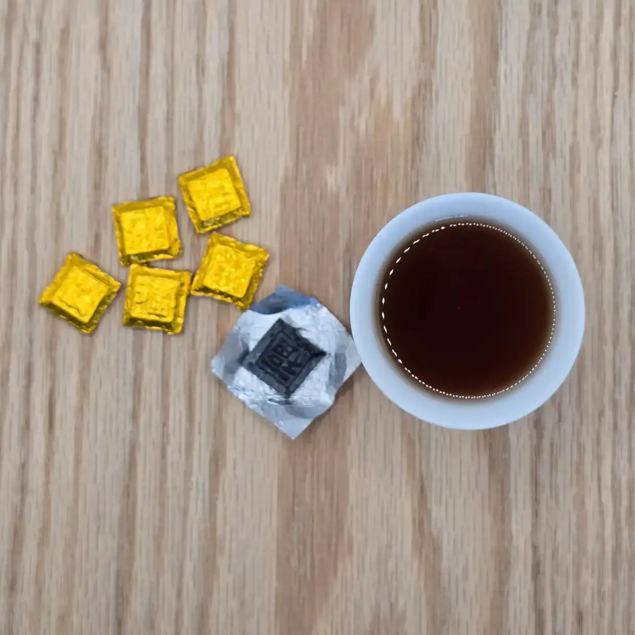 Fuzi Aged Yunnan Shu Puer 1g Ripe Puer Cha Gao Tea