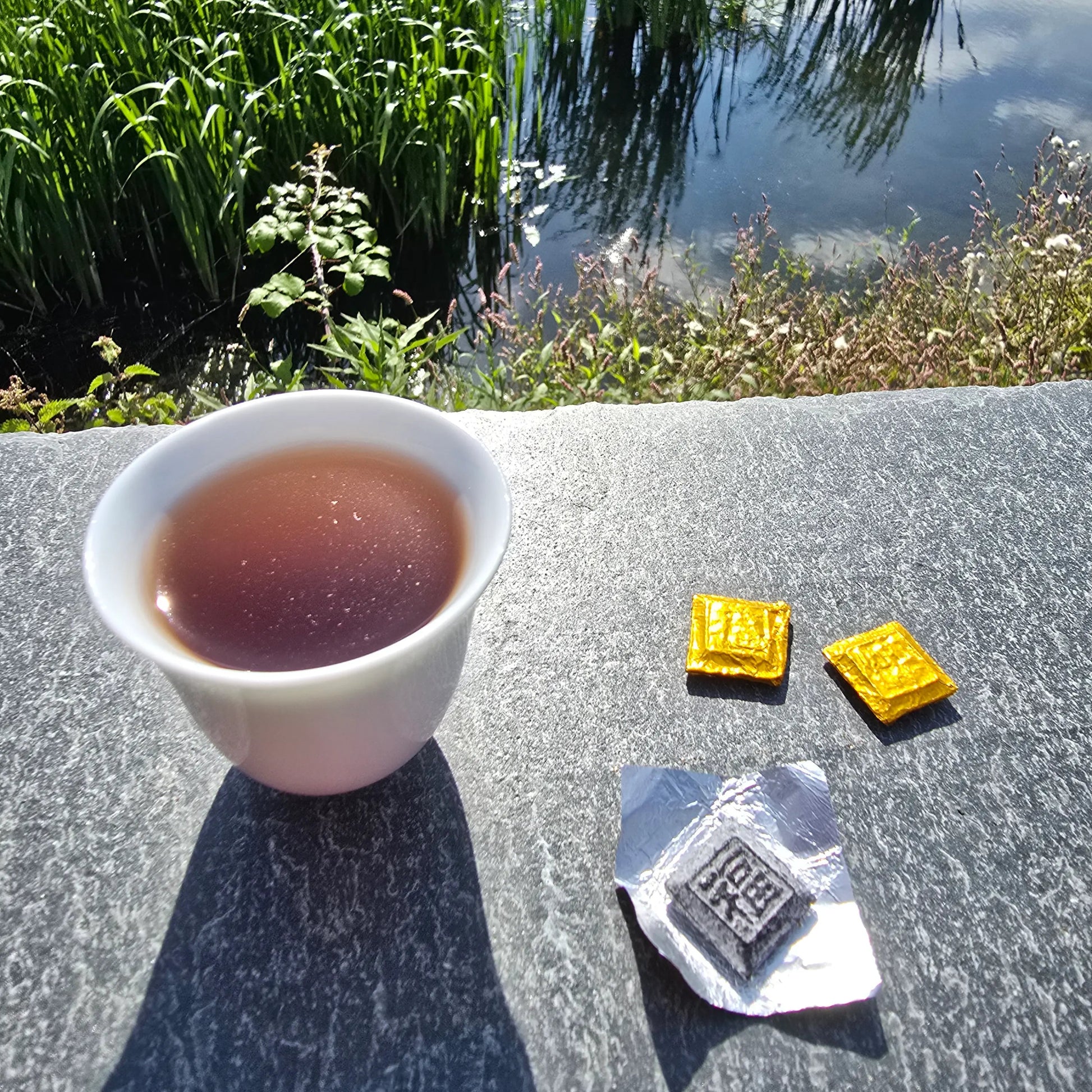 Fuzi Aged Yunnan Shu Puer 1g Ripe Puer Cha Gao Tea - Great Tea!