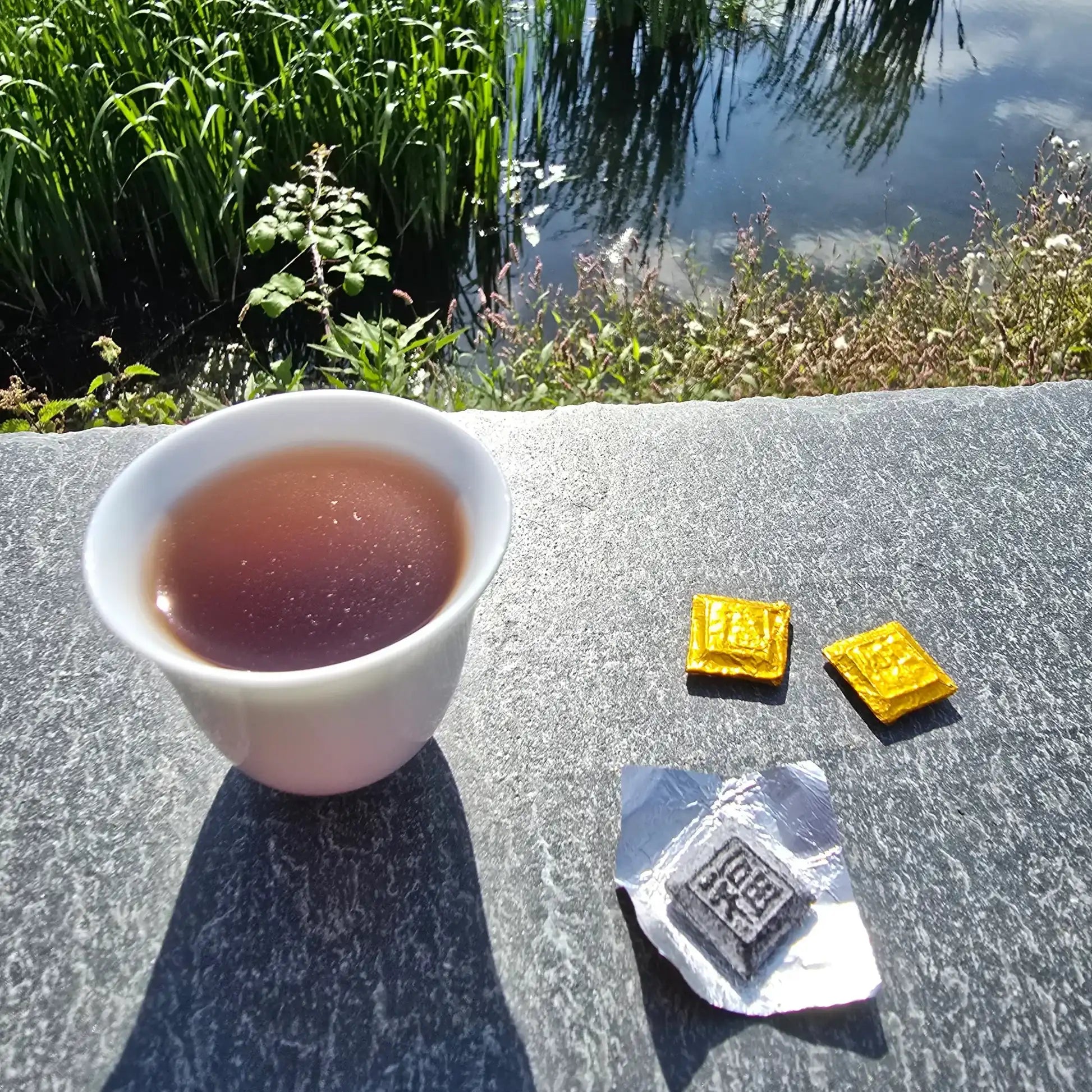 Fuzi Aged Yunnan Shu Puer 1g Ripe Puer Cha Gao Tea