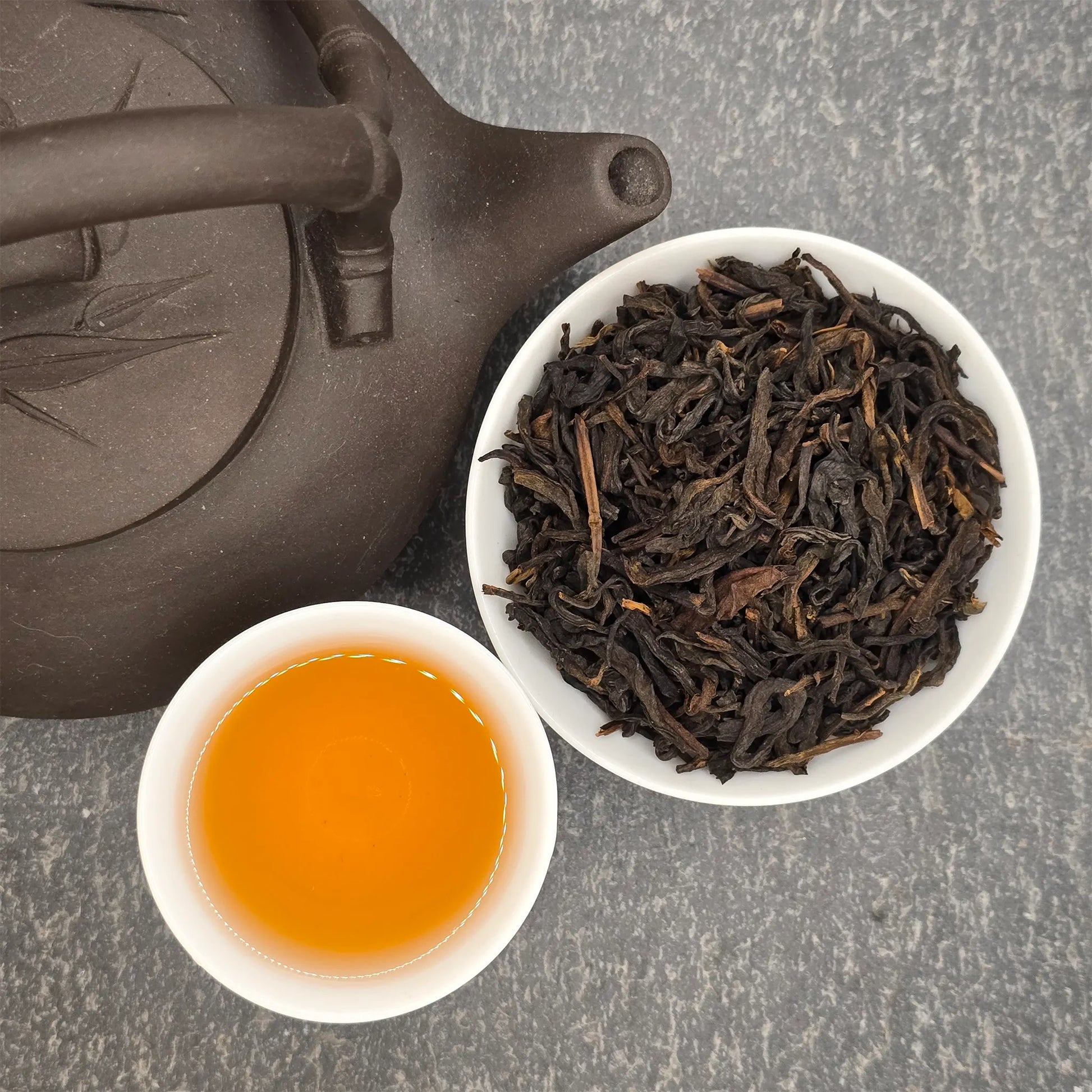 A wonderful and rare, 2014 Wild Liubao Tea  Aged Dark Tea from Guangxi