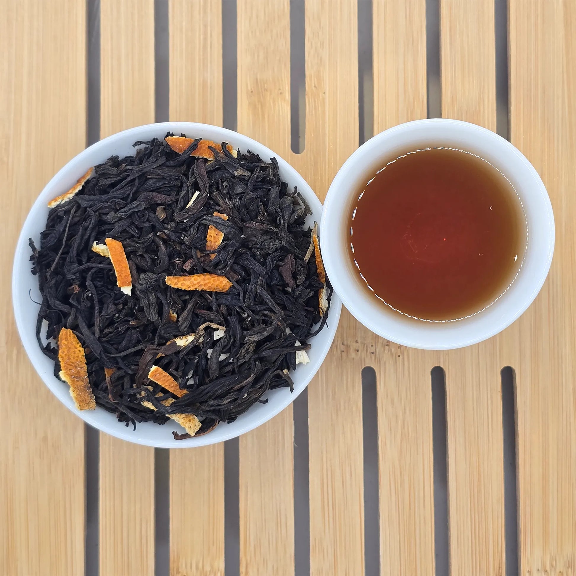 Earl Grey Tea with Chen Pi – Lapsang Souchong Black Tea Base