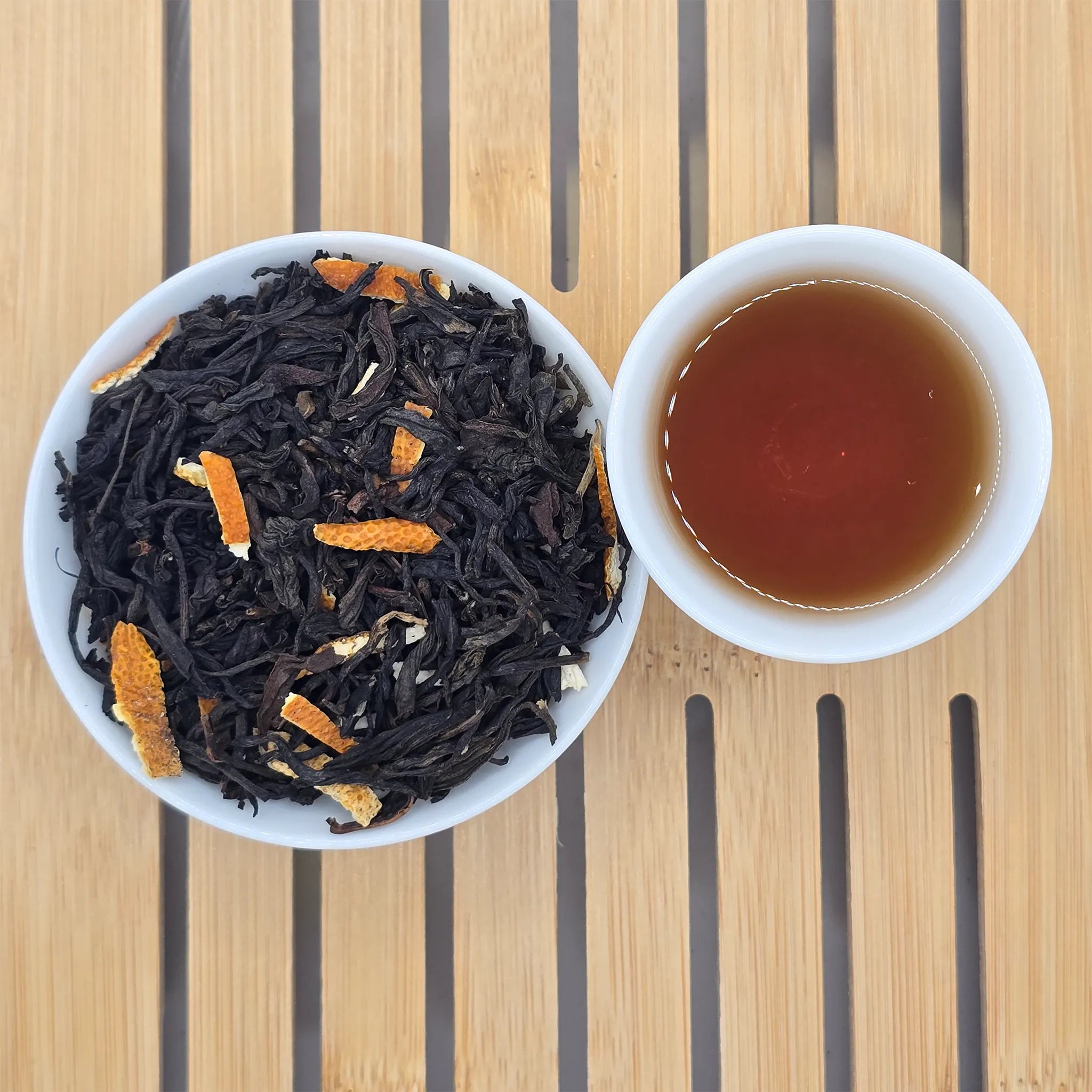Earl Grey Tea with Chen Pi – Lapsang Souchong Black Tea Base