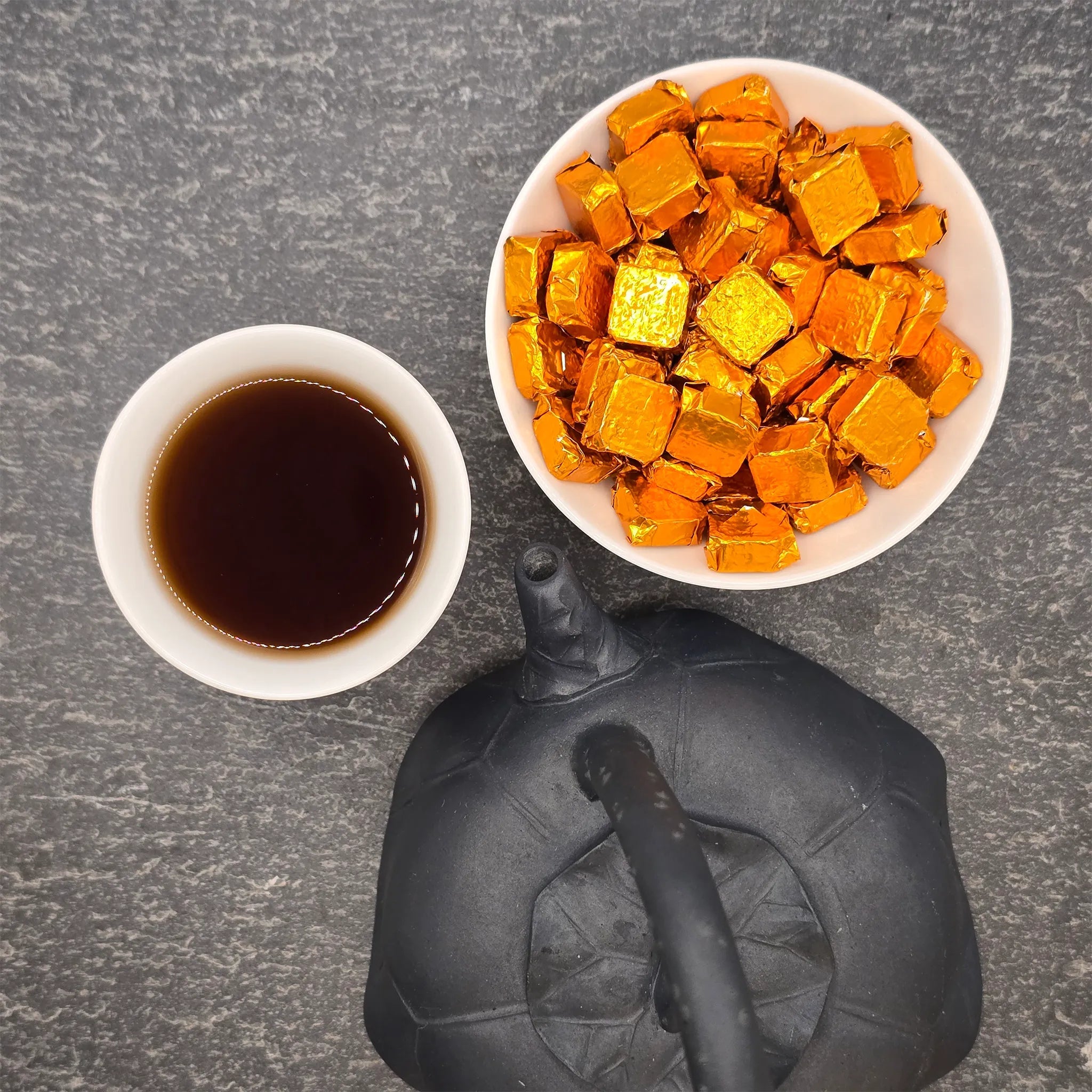 Old Tree Shu Puer Tea Cha Gao - Great Tea!