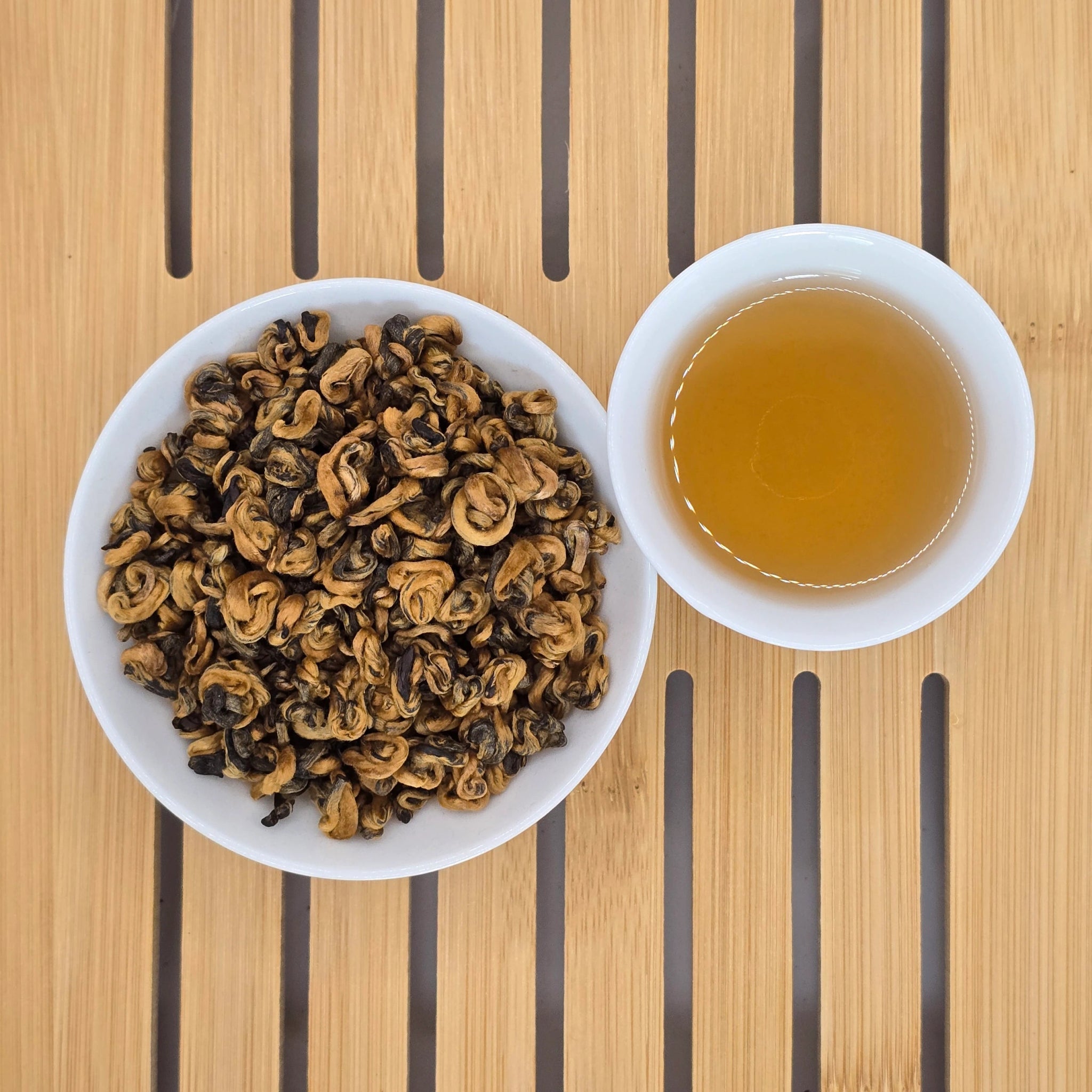 Organic Yunnan Whole Bud Golden Spiral Dianhong Black Tea - Great Tea!