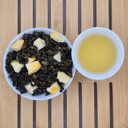 Peach Oolong Tea with Dried Peach