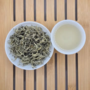 Premium Yunnan Pure Bud Pekoe “Silver Silk” Twisted Loose Green Tea - Great Tea!