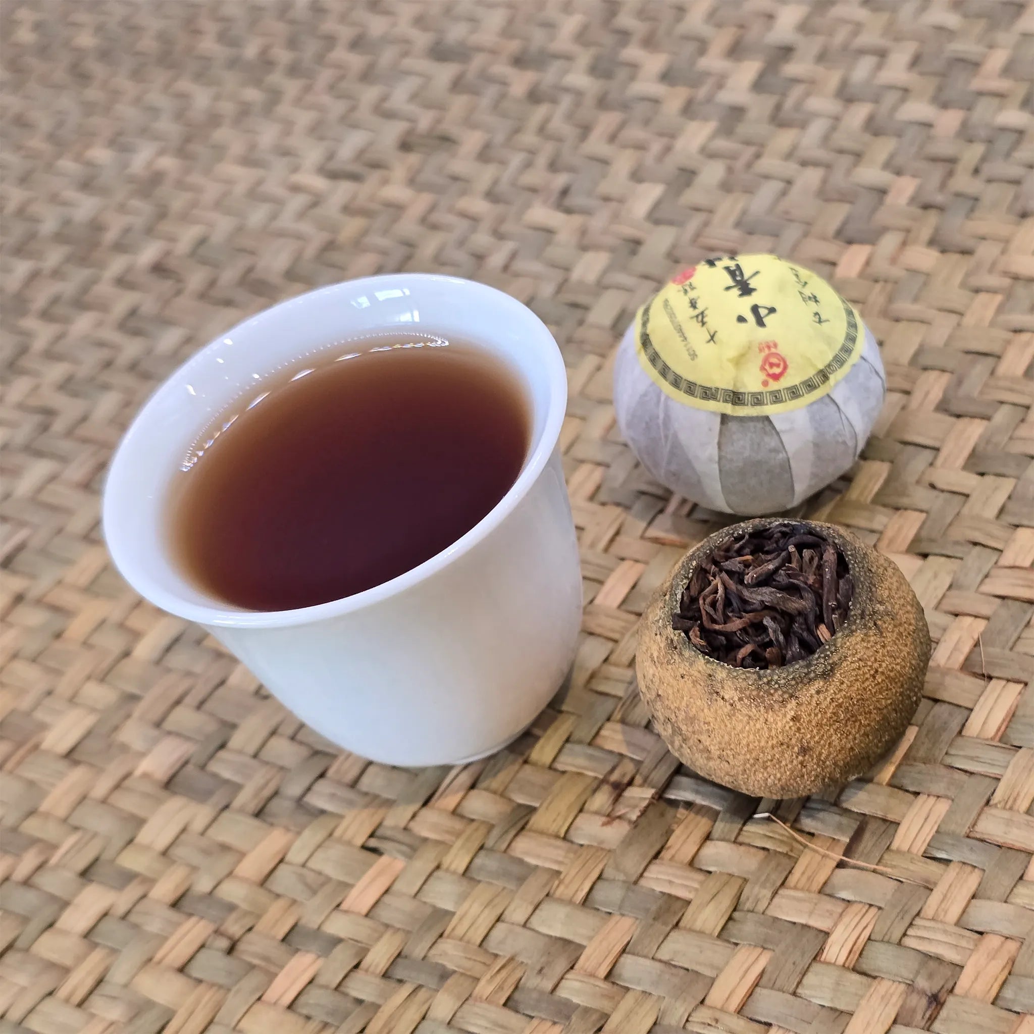 Pu'er Tea Oranges (Chenpi Xiao Qing Gan) - Great Tea!