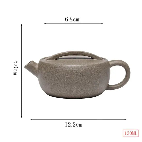 Chinese Zisha Clay Teapot, Artisanal Tea Pot