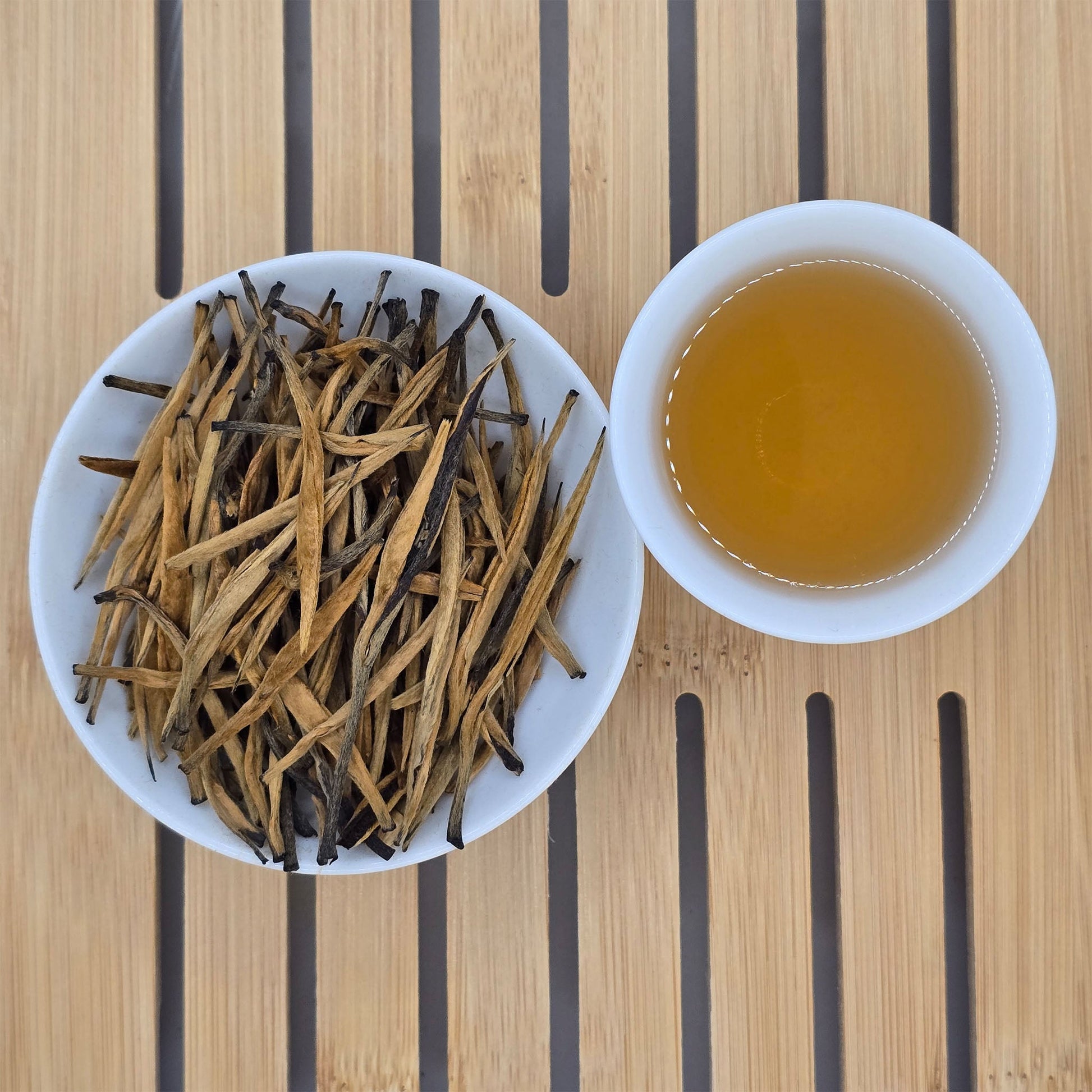 Yunnan Big Leaf Honey Fragrant Dianhong – Big Gold Needle Black Tea - Great Tea!