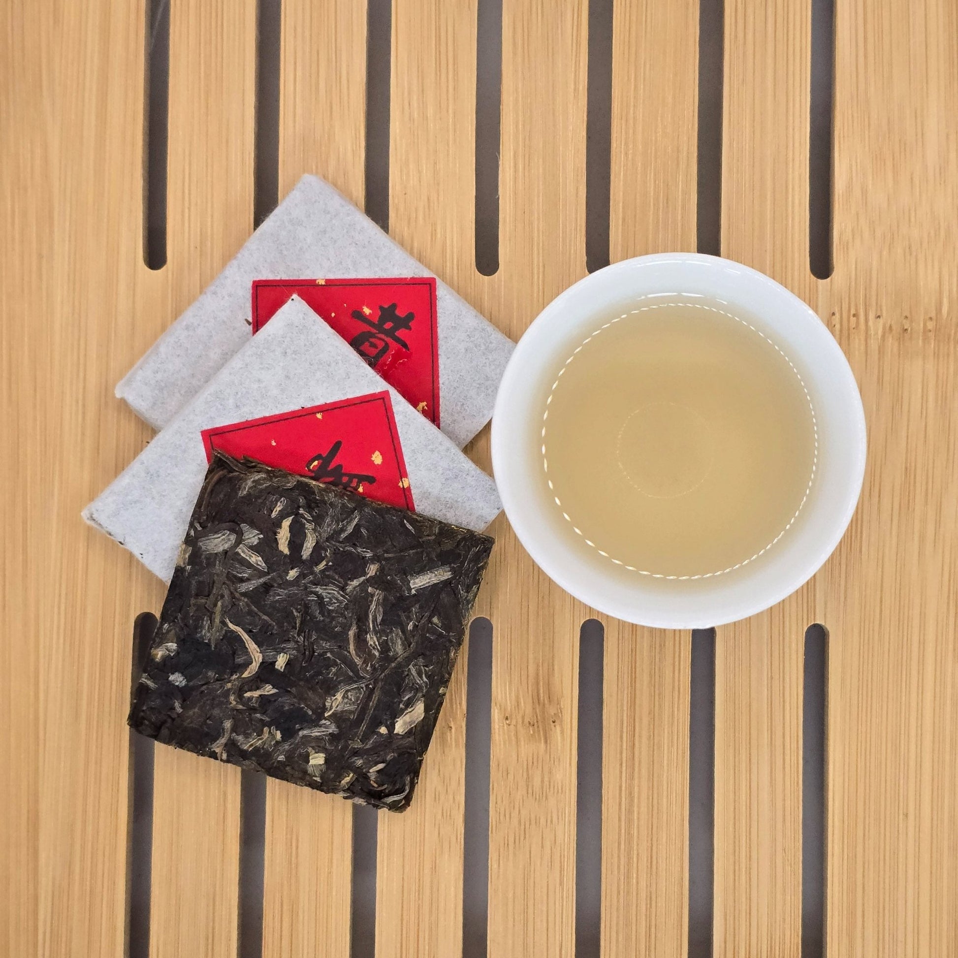 Yunnan Old Tree Sheng Puerh – 8g Biscuit Raw Puer Tea - Great Tea!
