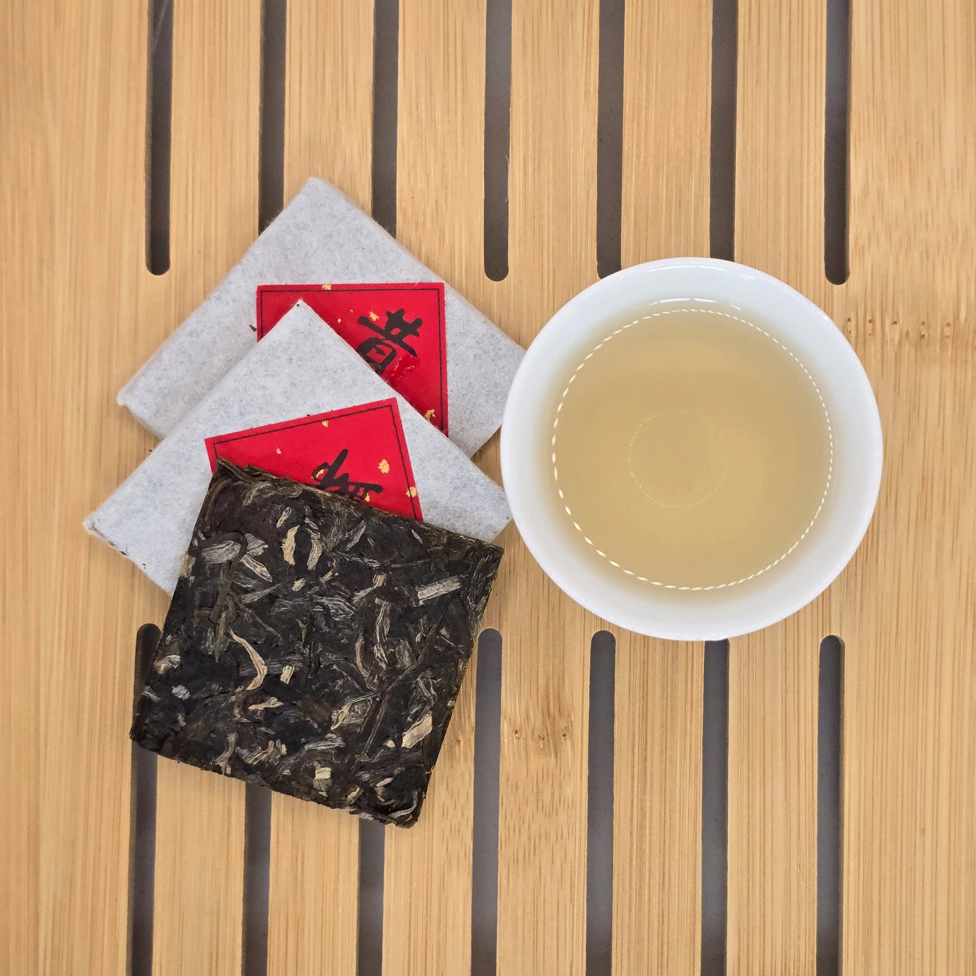 Yunnan Old Tree Sheng Puerh – 8g Biscuit Raw Puer Tea - Great Tea!