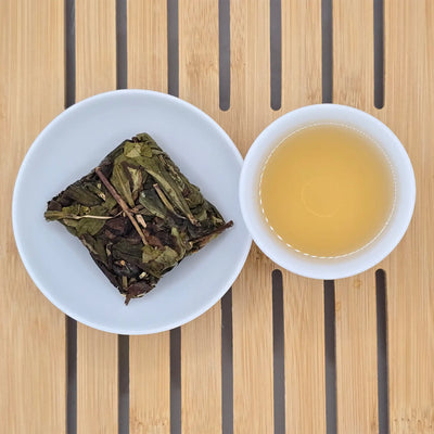 Zhangping Shui Xian Oolong Tea - Traditional Compressed Square Oolong Cake